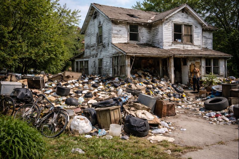 We buy hoarder houses in Shreveport, Louisiana.
